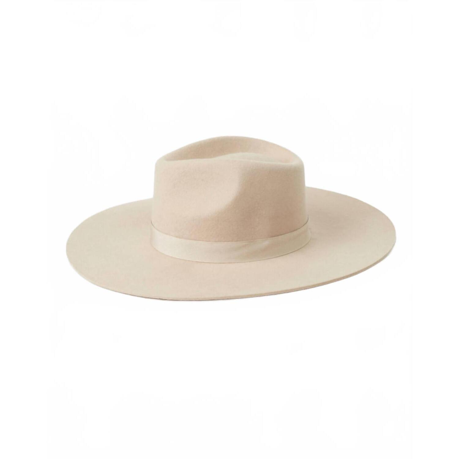 New Tentree Women's Taylor Rancher Hat In Oatmilk